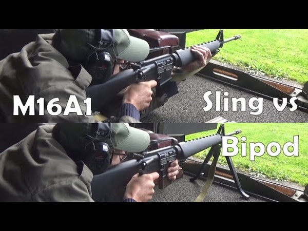 300m M16 A1 Bipod vs Sling vs Rested: Point of Impact