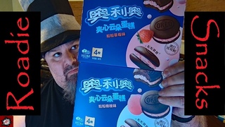 Roadie Snacks: Oreos Strawberry & Peach Oreo Cakesters From China