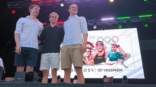 Rasovszky, Betlehem, Srkny: Veszprm olimpikon szi Prizsrl