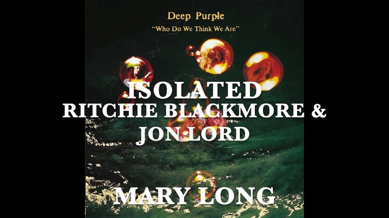 Deep Purple Isolated Ritchie Blackmore Jon Lord Mary