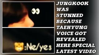 OMG!Jungkook Was Stunned Because Taehyung Voice Got Revealed Here (Latest)#bts#jungkook#taehyung