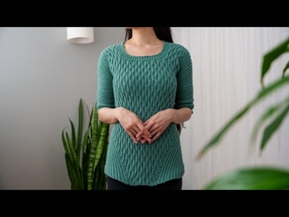 How to Crochet: Almond Stitch Tunic | Pattern & Tutorial DIY