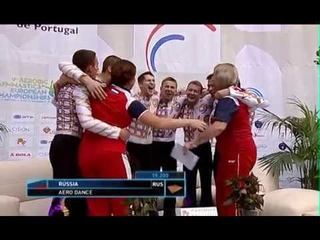 RUSSIA - 2015 Aero Dance European Champion
