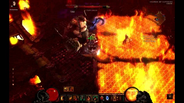 Diablo 3: 8000 DPS Enchantress Soloing Act 1 (including butcher