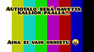Autiotalo sekä navetta kallion  päällä Pilalle menneitä aloituksia...