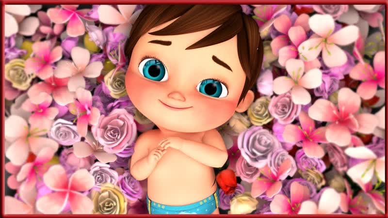 A Flower In My Garden plus more Baby Songs with Banana Cartoon 3