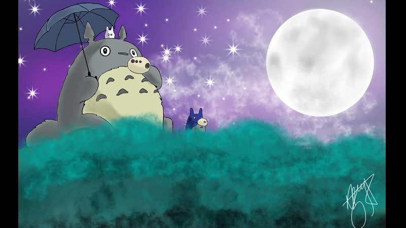 Totoro on tree, Kaze no Torimichi Joe Hisaishi Suginami Childrens