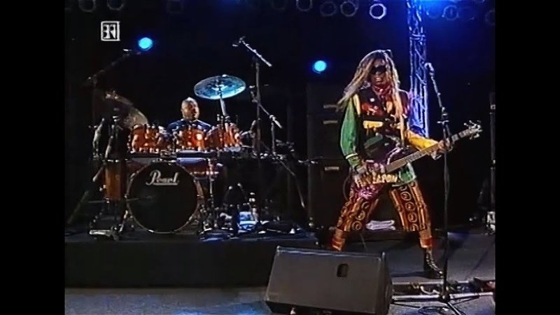 Vernon Reid, JP Bourelly, T. M. Stevens, Dennis Chambers at Jazzfest Frankfurt (1995)