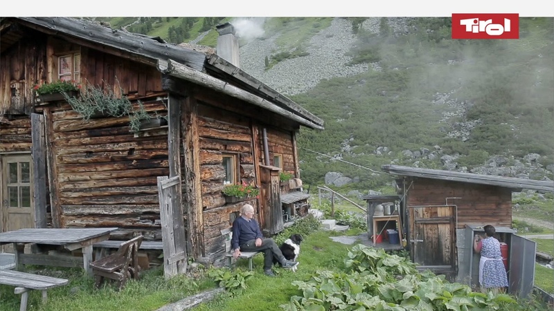 Leben auf der Alm in Tirol Arbeiten und Leben in den Bergen, Alpine Pasture in
