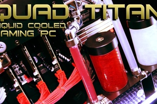 VIBOX Killer V - 9,000 Best Gaming PC 2013 Liquid Cooled Quad SLi GTX TITAN - Overclocked i7 3970x
