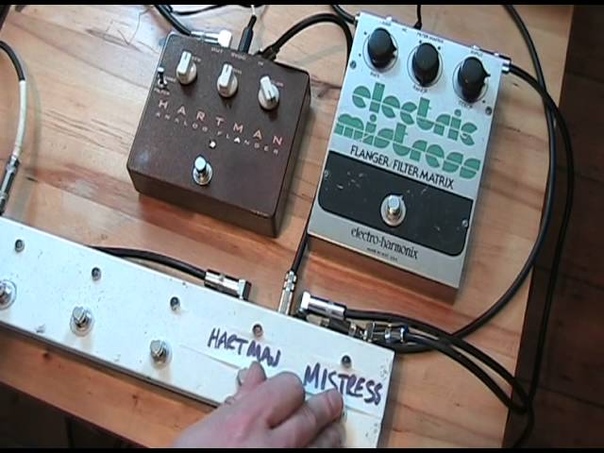 Hartman Analog Flanger vs Electric