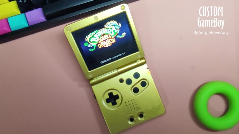 Custom Game Boy Advanced SP