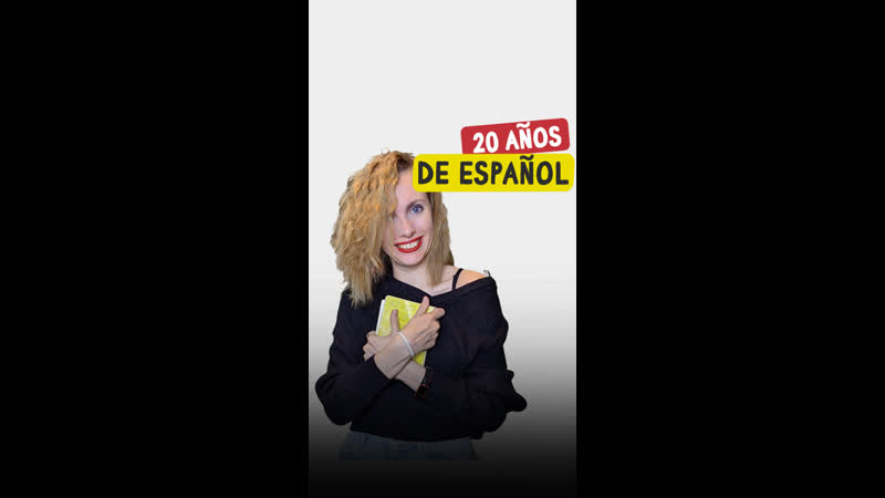20 años del español: voy por el camino de mis