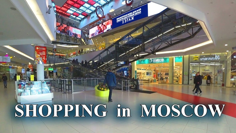 Inside HUGE SHOPPING MALL in the Center of Moscow, Alex s 1st