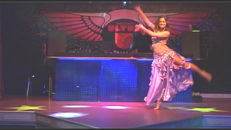 Solo belly dance. Елена