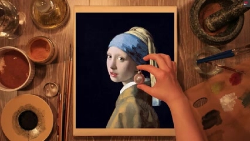 Why is Vermeers Girl with the Pearl Earring considered a masterpiece James