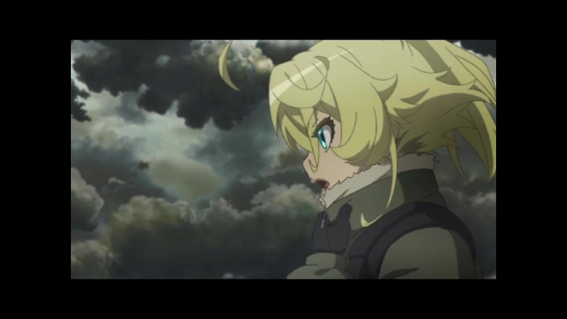 Youjo Senki 08, Ёджё Сенки, сказание о девочке воине 08 серия на