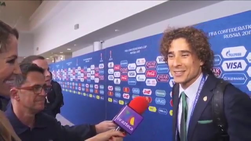 Entrevista Guillermo Ochoa COPA CONFEDERACIONES MEXICO