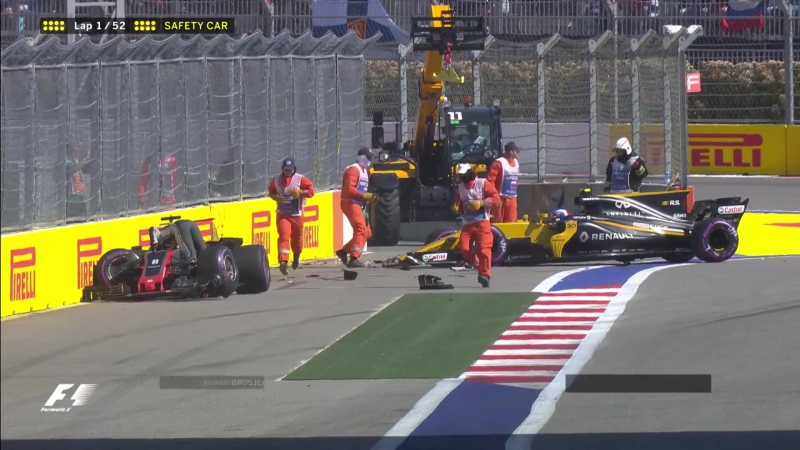 2017 Russian Grand Prix Race