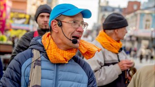 Харинама в Екатеринбурге с Маладхарой