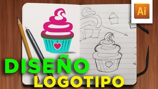 Tutorial Diseño Logo Cupcakes [Adobe Illustrator]