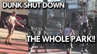 THIS DUNK IS SO CRAZY THE REFS ENDED THE GAME! EMBARRASSED DEFENDERS!