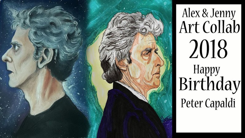 Happy Birthday Peter Capaldi , Art Collab