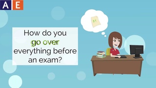 Phrasal Verbs - Go Over and Look Over