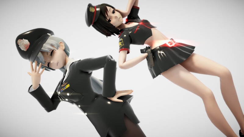 MMD Cellphone Paranoia Girl