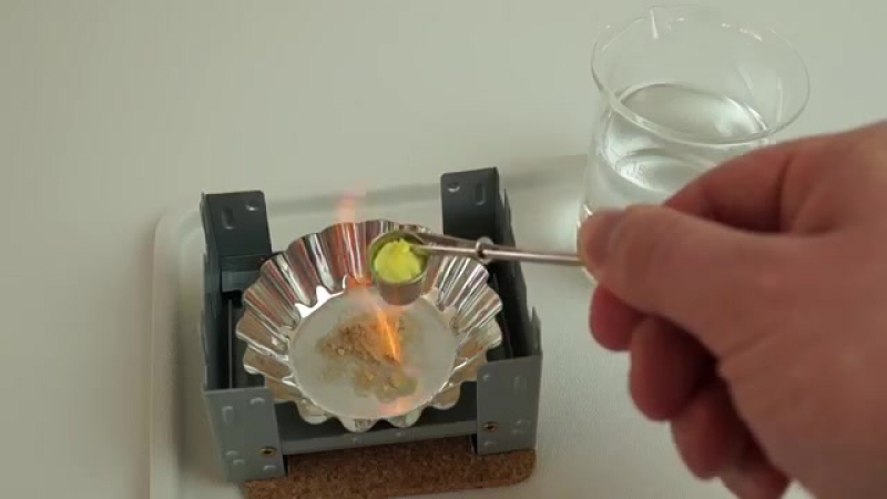 Плавление серы Резиновая
