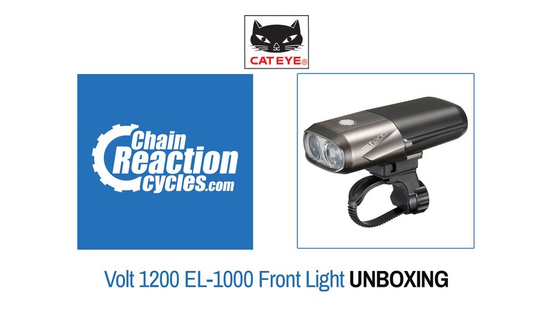 Cateye Volt 1200 EL 1000 Front Light