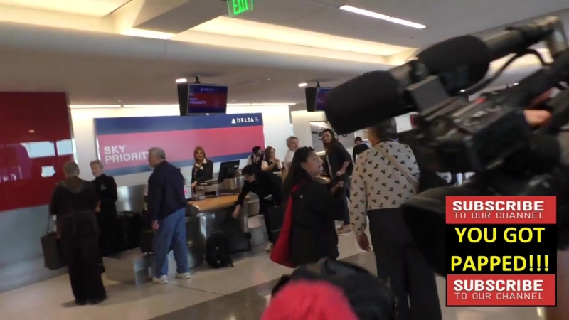 Abigail Spencer departing at LAX Airport in Los