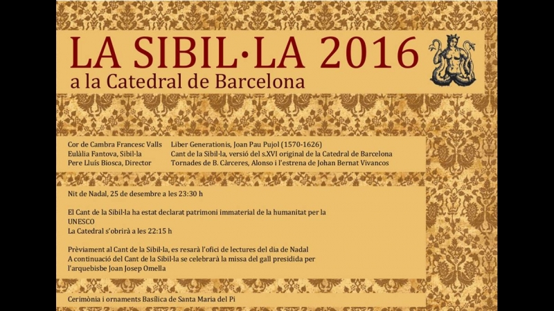 LA SIBILLA a la cathedral de