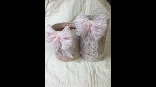 Shabby Chic Altered Cans Featuring KS4U