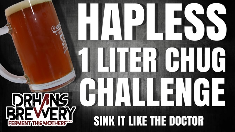 Hapless 1 Liter Beer Chug