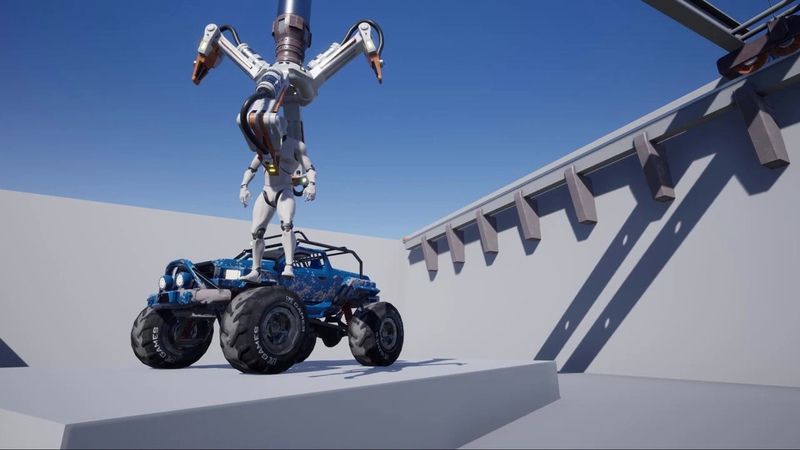 Crane Balk. Unreal Engine