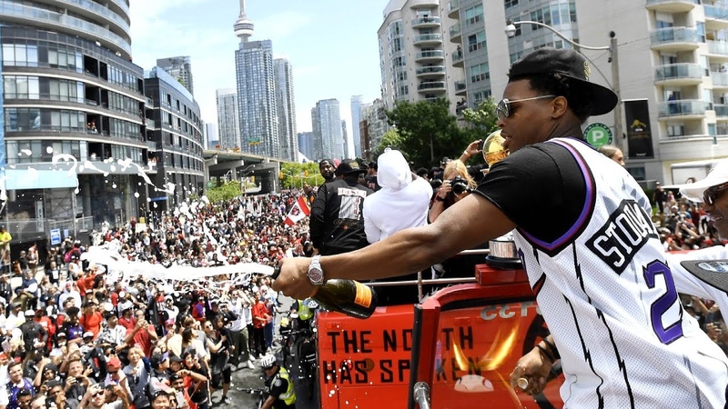 Raptors parade in under 8 minutes: