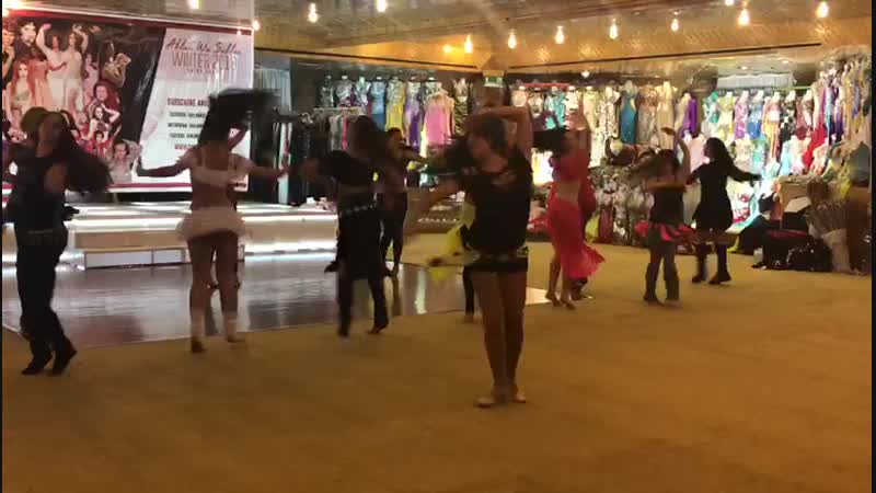 Katia Eshta workshop in Cairo Ahlan Wa Sahlan festival winter course
