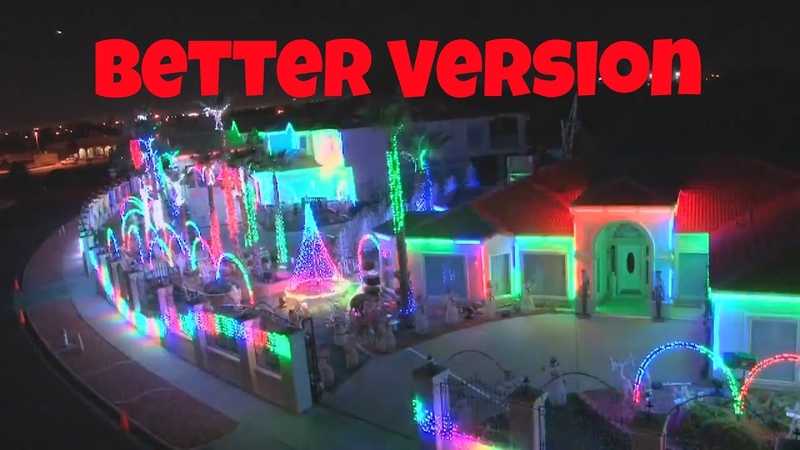 ( Louder Version) 6 BEST CHRISTMAS LIGHT DISPLAYS