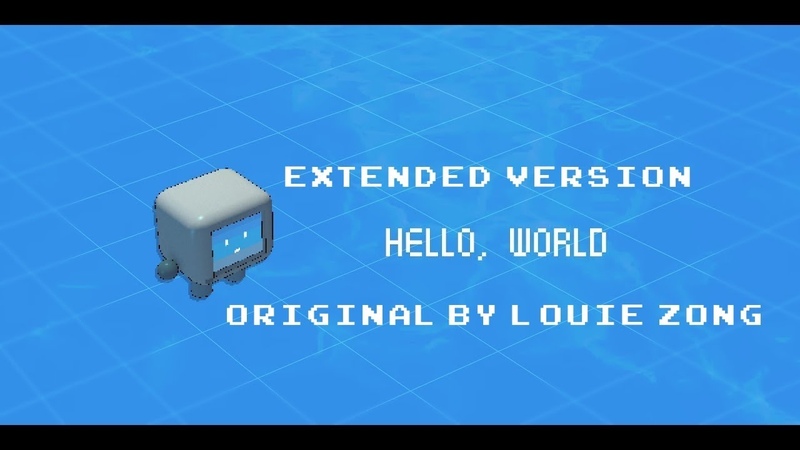 hello world but i looped couple time