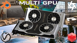 GPU rendering - RTX 2080 Ti | TITAN V | GTX 1080 Ti - V-Ray, Redshift, Octane, Blender, OptiX