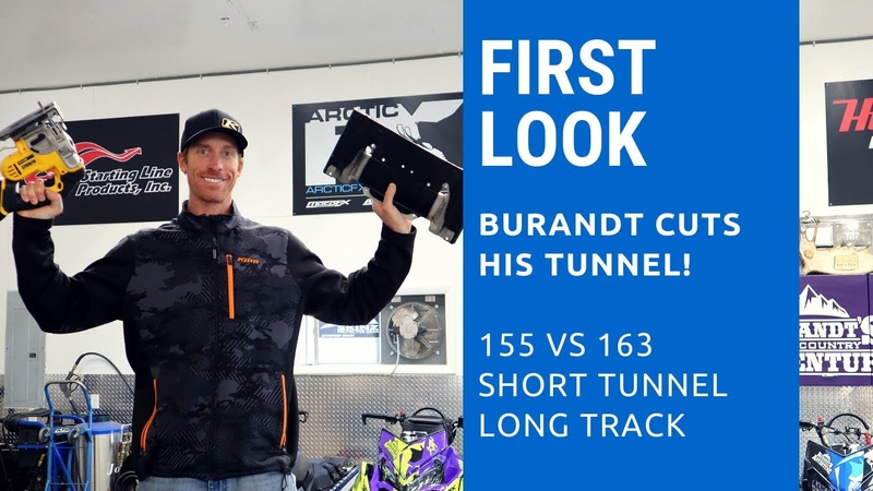 Burandt Cuts His Tunnel, First Look, 155 vs 163. Short tunnel. Long