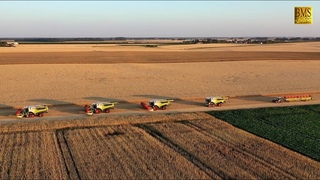 Blue Hour - die neue Generation CLAAS LEXION Mähdrescher - Serie 8000 - 5000 - new combine harvester