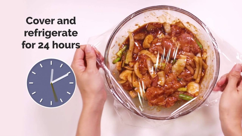 Spicy Chicken Bulgogi 닭불고기 Crazy Korean Cooking