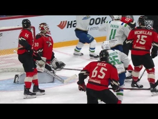 Panin scores off the crease