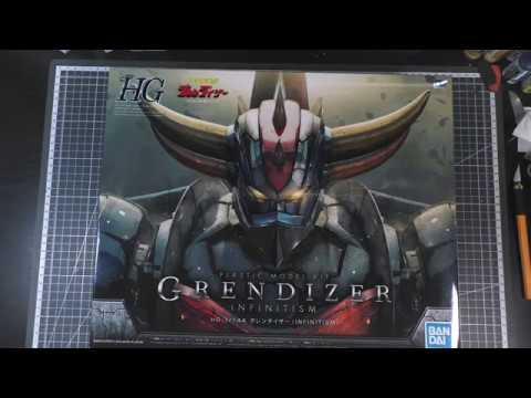 1, 144 HG Grendizer распаковка (unboxing) сборная модель от