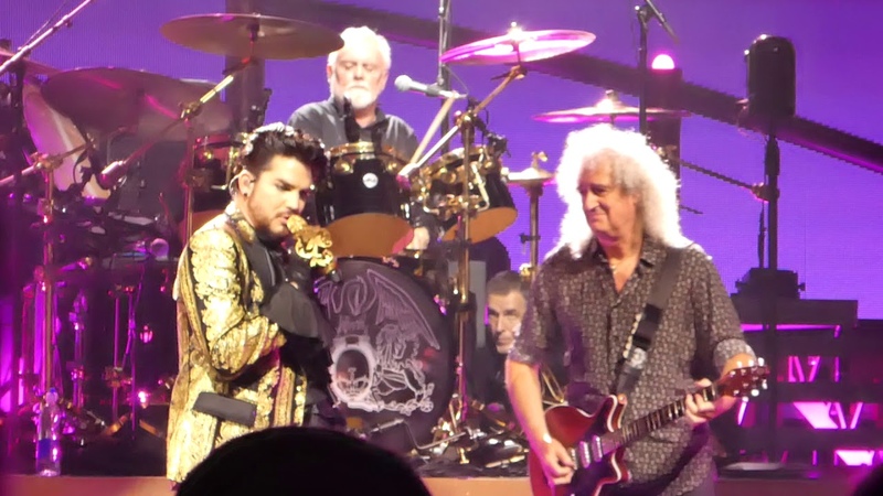 Queen+ Adam Lambert It Lot G Somebody to Love Xfinity Center in MA 2019, 08,