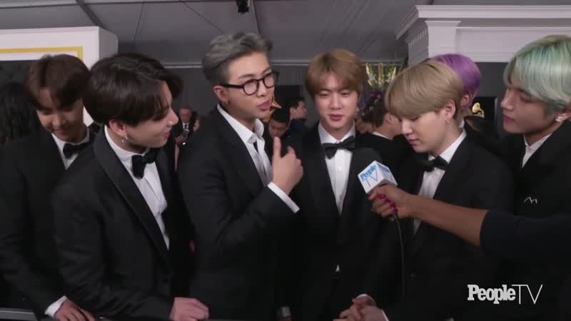 190211 BTS Opens Up About Their First Grammys: Its A Dream Come True People