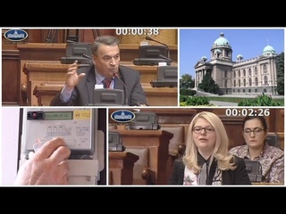Skupština - Mirčić: Na čelu EPS čovek koji je držao roštilj SNS: On je pravo rešenje