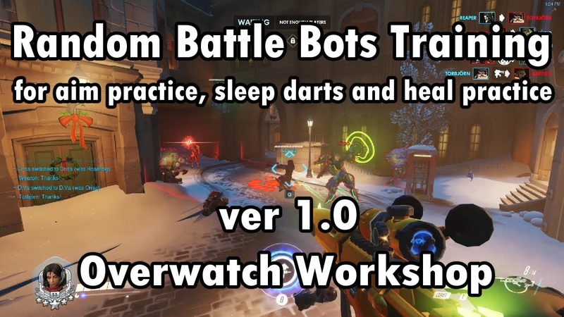 Random Battle Bots Training ver 1. 0 Overwatch